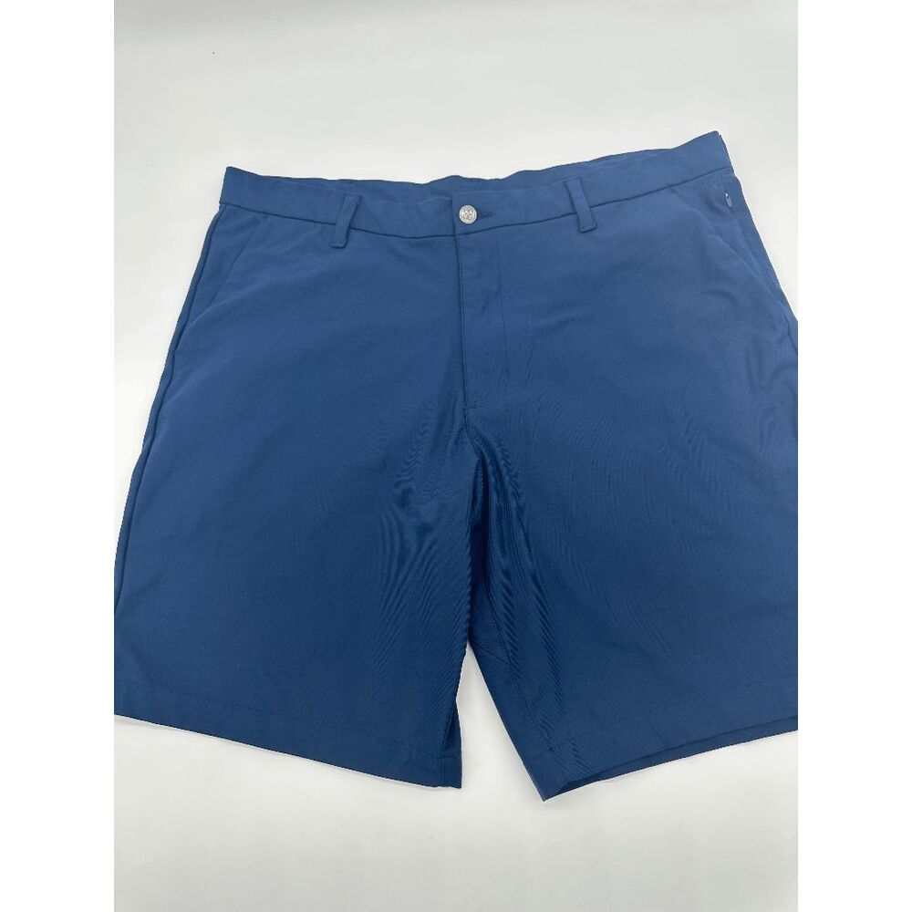 Swiss Tech Men Shorts w/ Pockets Sz 38 Active Wear Golf Pants Blue